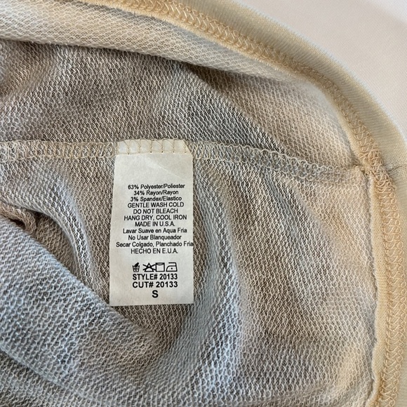 Mystree long sleeve sweater pink cream and tan small - Picture 5 of 12